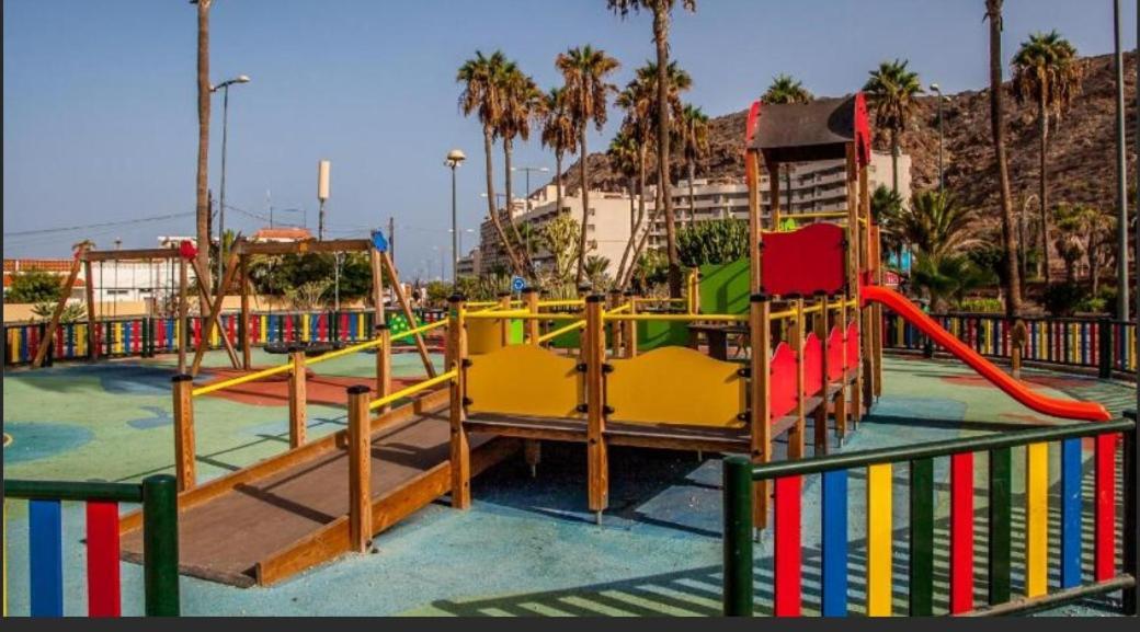 Palm-Mar Heated Pool,Parking,Air,Wifi Daire Dış mekan fotoğraf