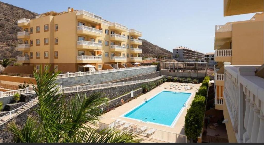 Palm-Mar Heated Pool,Parking,Air,Wifi Daire Dış mekan fotoğraf